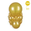 Dorato zelta Gemar pērļu baloni 30 cm, 100 gab. Dorato zelta Gemar pērļu baloni 30 cm, 100 gab.