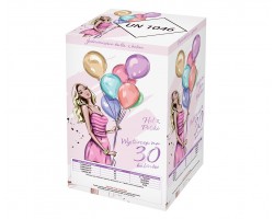 Balons ar hēliju - gāze 30 gab. 23cm baloniem