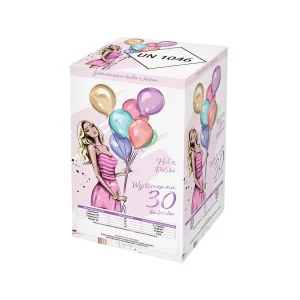 Balons ar hēliju - gāze 30 gab. 23cm baloniem