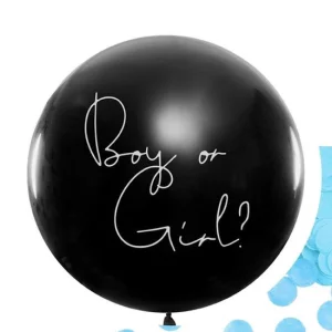 Balons "Boy or Girl" - puika, 89cm, JUMBO