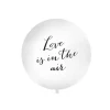 Baloni balti, 89cm, Love is in the air, JUMBO Baloni balti, 89cm, Love is in the air, JUMBO