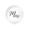 Baloni balti, Mrs. 89cm, JUMBO