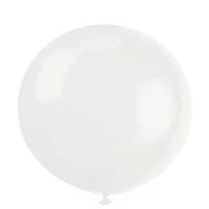 Baloni bezkrāsaini, caurspīdīgi, 89cm, JUMBO Baloni bezkrāsaini, caurspīdīgi, 89cm, JUMBO