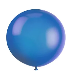 Baloni zili, caurspīdīgi, 89cm, JUMBO Baloni zili, caurspīdīgi, 89cm, JUMBO