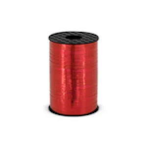 Lentīte sarkana, metālika 5mm (225m)