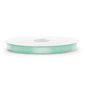 Lentīte zaļa, mint, satīna, 12mm (100m)