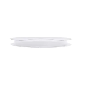 Lentīte balta, šifona, 6mm (25m)