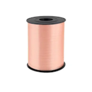Lentīte rozā zelta, plastikāta, 5mm (500m)