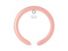 Baloni figūru veidošanai GEMAR D4 - rozā, baby, macaroon