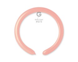 Baloni figūru veidošanai GEMAR D4 - rozā, baby, macaroon