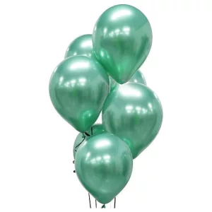 Mintzaļi Platinum hroma baloni 30 cm