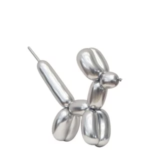 Baloni metāliski, hroma, sudraba, platinum, 5cmx152cm
