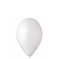 Balti Gemar pasteļbaloni 30 cm Balti Gemar pasteļbaloni 30 cm