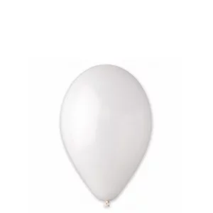 Balti Gemar pasteļbaloni 30 cm Balti Gemar pasteļbaloni 30 cm