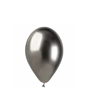 Tumši sudraba Gemar hroma baloni 33 cm