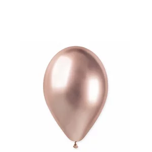 Rozā zelta Gemar hroma baloni 33 cm Rozā zelta Gemar hroma baloni 33 cm