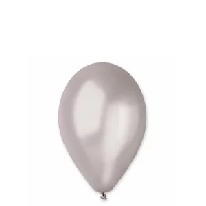 Baloni pērļu, sudraba, GEMAR, 29cm Baloni pērļu, sudraba, GEMAR, 29cm