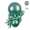 Baloni metāliski, hroma, zaļi, mint, GEMAR, 33cm Baloni metāliski, hroma, zaļi, mint, GEMAR, 33cm