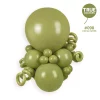 Olīvzaļi Gemar pasteļbaloni 30 cm
