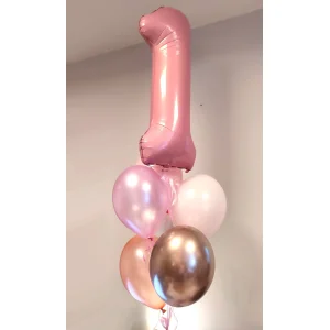 XL cipars + 5 baloni — HBC-45