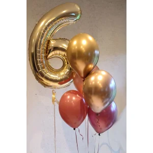 XL cipars + 5 baloni — HBC-90