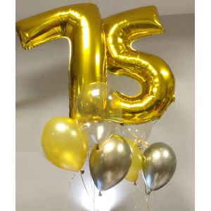 2 XL cipari + 6 baloni — HBC-77