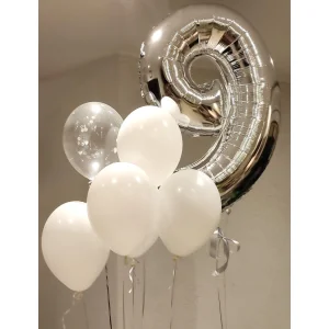 XXL cipars + 6 baloni — HBC-63