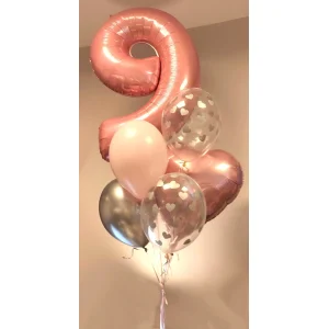 XXL cipars + 5 baloni — HBC-9
