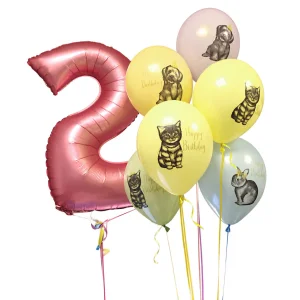 Happy Birthday: L/Smart cipars + 7 baloni — HBC-93