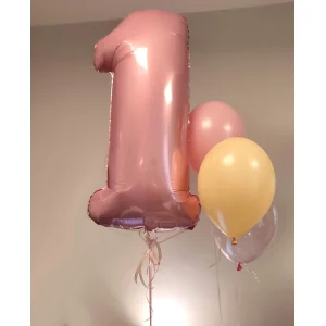 XXL cipars + 3 baloni — HBC-55