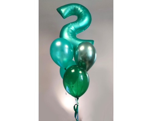 Cipars L, Smart četru balonu pušķī