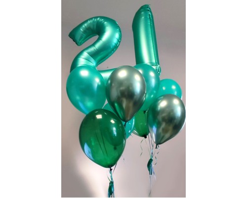 Cipari L, Smart četru balonu pušķos