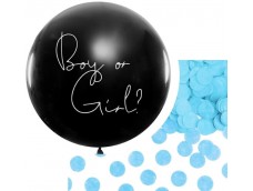 Balons "Boy or Girl" - puika, 89cm, JUMBO, ar hēliju