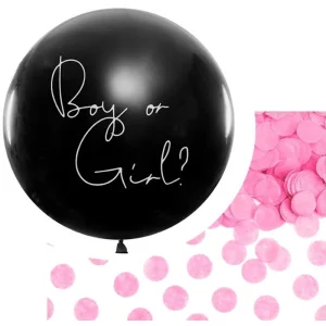 Balons "Boy or Girl" - meitene, 89cm, JUMBO ar hēliju Balons "Boy or Girl" - meitene, 89cm, JUMBO ar hēliju