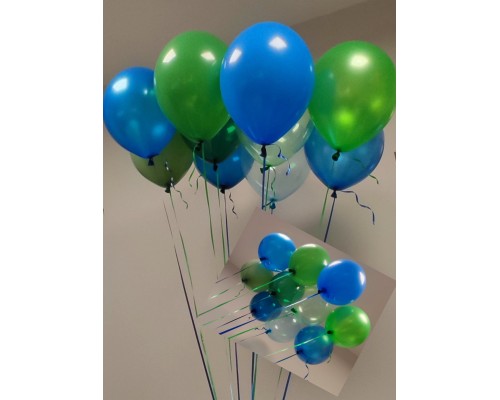 11 balonu pušķis