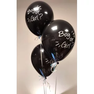 3 apdrukas balonu pušķis - Puika vai meitene? 3 apdrukas balonu pušķis - Puika vai meitene?