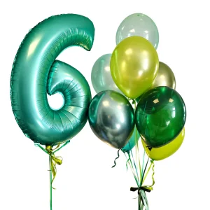 L/Smart cipars + 8 balonu pušķis — HBP-14 L/Smart cipars + 8 balonu pušķis — HBP-14