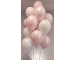 18 balonu pušķis - Maigums