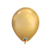Zelta krāsas Qualatex hroma baloni 30 cm Zelta krāsas Qualatex hroma baloni 30 cm
