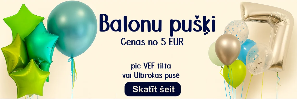 Balonu pušķi
