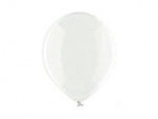 Baloni bezkrāsaini, caurspīdīgi, BELBAL, 23cm