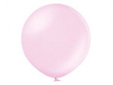 Baloni pērļu, rozā, gaiši, 60cm, BELBAL