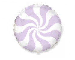Folijas balons 45cm, Konfekte, lillā