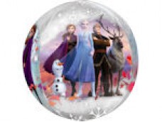 Folijas balons   Frozen, ORBZ, caurspīdīgs, 38cm
