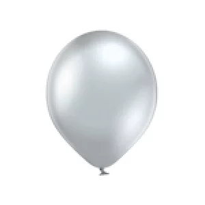 Baloni metāliski, hroma, sudraba, Belbal, 30 cm, 100 gab. Baloni metāliski, hroma, sudraba, Belbal, 30 cm, 100 gab.
