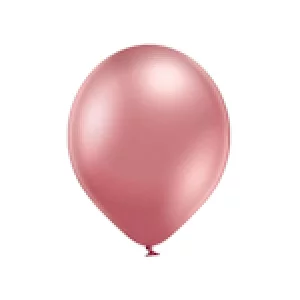 Baloni metāliski, hroma, rozā, Belbal, 30 cm, 100 gab. Baloni metāliski, hroma, rozā, Belbal, 30 cm, 100 gab.