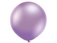 Baloni metāliski, hroma, lillā, Belbal, 60 cm, XL