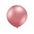 Baloni metāliski, hroma, rozā, Belbal, 60 cm, XL
