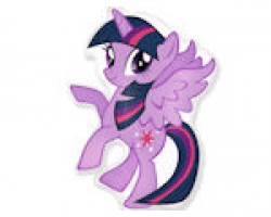Folijas balons   Ponijs, MLP TWILIGHT SPARKLE, 60cm, Flexmetal