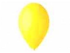 Baloni 29cm, dzelteni, citronu, GEMAR, 100 gab.